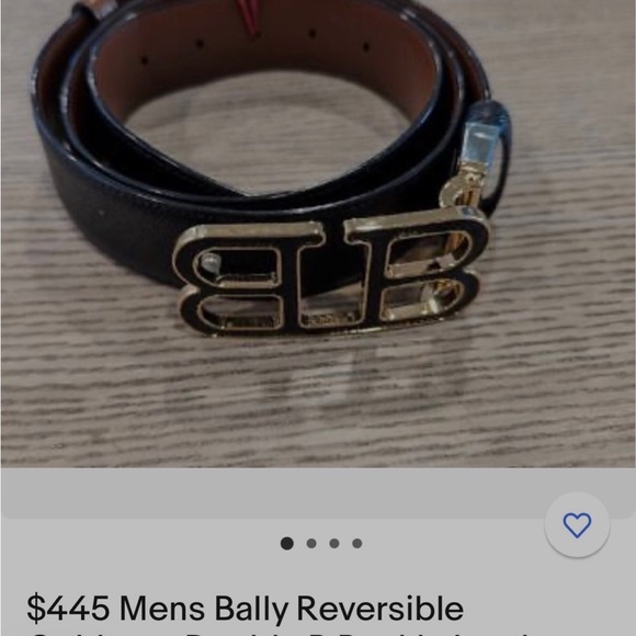 ❌SOLD❌Bally Reversible Belt - Picture 8 of 8